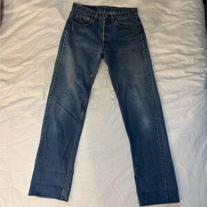 Levi's Men's original 501 Blue Jeans